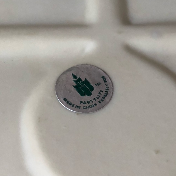 Vtg Partylite Bisque Victorian Manor - Picture 7 of 14